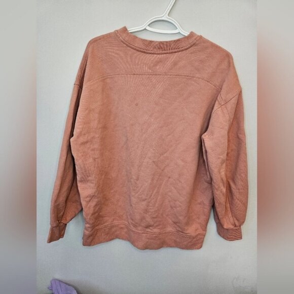 Lululemon Perfectly Oversized Crew, Pink Savannah. Measurements in Pictu… - Picture 3 of 9